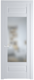   	Profil Doors 4.3.3 PD со стеклом вайт